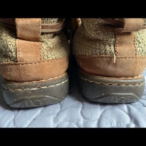 Burlap Ugg boots